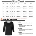 thumbnail image 3 of IROINID Rabais T-Shirts pour Femmes à Manches 3/4 Imprimés T-shirt Ample Blouse Mi-Longue Col Rond Hauts de Détente, Kaki, 3 of 4