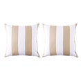 thumbnail image 1 of Outdoor Square Cushion 18in - Aqua Cabana (2 Pack), 1 of 5