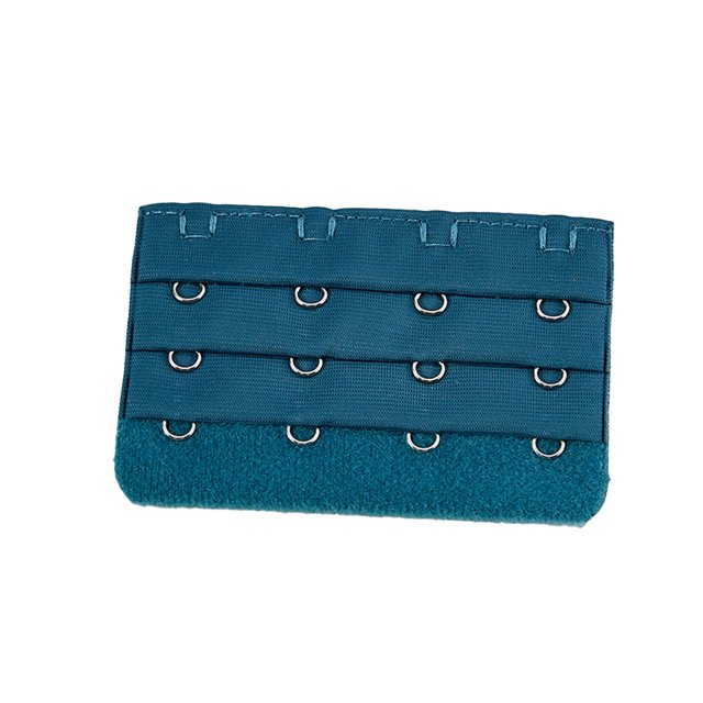 Maoww Extension Strap Bra Extenders Buckle 4 Hook Breathable Practical Accessories Adjustable Replacement 3 Rows Underwear dark green