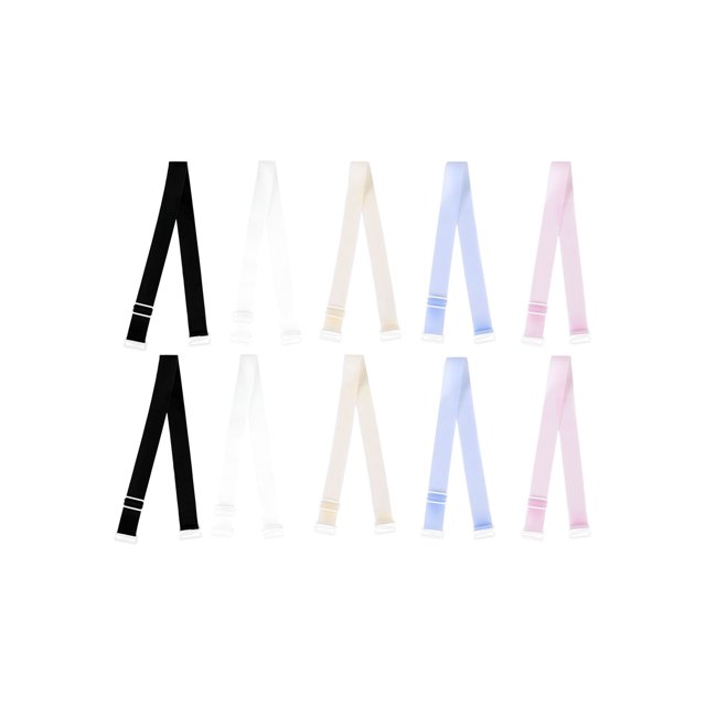 Unique Bargains Bretelles de Soutien-Gorge Invisibles Réglables Couleur Unie pour Femmes