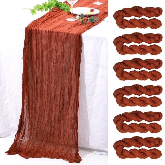 Chmadoxn Tablecloths,Picnic Table Cover,Table Cover Pleated Gauze Table Flag Rural Wedding Party Table Decoration Festival desk cover