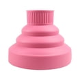 thumbnail image 1 of Sèche-cheveux Pliable en Silicone Rose, Diffuseur Électrique Pliable pour la Maison, 1 of 12