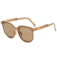 thumbnail image 2 of YAOBAMM Transparent Sunglasses Children Sunglasses Foldable Strong Hinge UV Protection Transparent Clear View Easy Storage Photo Prop Decorative Collapsible Sunglasses, 2 of 7