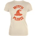thumbnail image 1 of Halloween Witch Please Cream Juniors Soft T-Shirt, 1 of 1