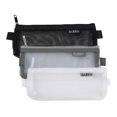thumbnail image 1 of KAKOWELY 3pcs Zipper File Bags Organizer Mesh Zipper Pencil Case Storage Travel Holder Transparent Multipurpose Paper Document Pouches Student Stationery Office Bill Receive Bag,8.27"X3.54"X0.2", 1 of 4