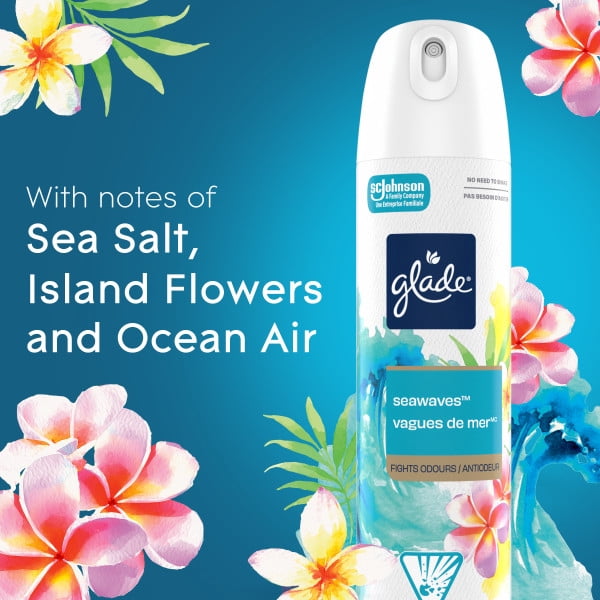 Glade® purificateur d’air et éliminateur d’odeurs en aérosol