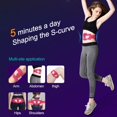 thumbnail image 4 of Rechargeable Electric Abdominal Waist Leg Hip Muscle Stimulator Slimming Massage Unisex Body Trainer Exercise Muscle, 4 of 5