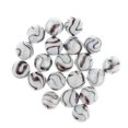 thumbnail image 4 of 20x 25mm Rayures de Tigre Billes en Verre Boule Marbre Solitaire Billes Jouet, 4 of 8