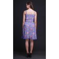 thumbnail image 3 of Bimba Robe Soleil Mini à Bretelles Spaghetti pour Femmes, Haut à Taille Smockée Imprimé Floral - X-Grand, 3 of 5