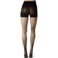 thumbnail image 4 of Hanes Womens Perfect Nudes Run Resistant Tummy Control Girl Short Hosiery, 5/6X, 4 of 5