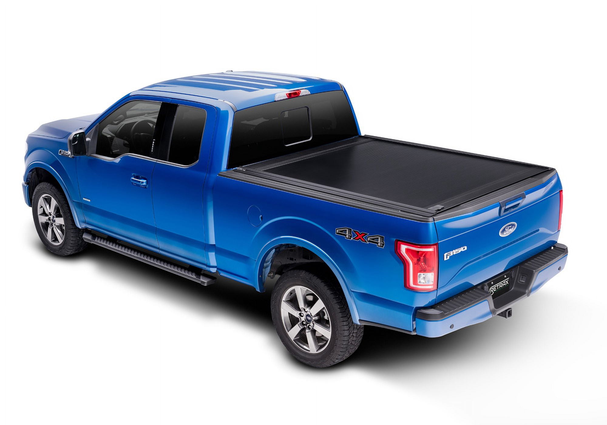 Convient 2009-2014 Ford F-150 Retrax Tonnail Cover 60371 RetraxONE MX; Rétractable Manuel; Verrouillable; Noir Mat; Polycarbonate