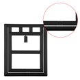 thumbnail image 4 of Porte pour Animaux de Compagnie, Intérieur et Extérieur 2 Pièces Conception Porte pour Chat Facile à Installer Porte pour Chiot Arrêt Automatique Porte pour Chat Fenêtre Durable et Robuste Porte pour Chat, 4 of 8