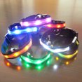 thumbnail image 4 of Collier Incandescent Réglable pour Animaux de Compagnie Randonnée Nuit Marche Animaux Lumineux Collier Incandescent Animaux Choker Portable Lavable Colliers Animaux de Compagnie Fournitures Cadeau Rouge M, 4 of 8