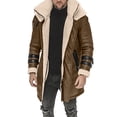 thumbnail image 2 of tumgatte Men's Fall/Winter Fashion Fleece Jacket Stretch Washed Top Jacket Up to 45% off, 2 of 7