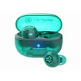 thumbnail image 1 of JLab GO Pop ANC Bluetooth Earbuds, Charging Case, Transparent Teal, 1 of 7