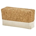 thumbnail image 1 of TIMIFIS Storage Boxs Cotton Canvas Organizing Bag, Wood Grain Travel Washing and Storage Bag Set, Environmentally Friendly Cork Makeup Bag Storage Trunks & Bag, 1 of 2