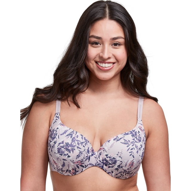 Maidenform Womens Comfort Devotion Dreamwire Back Smoothing Underwire Bra, 34C,
