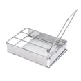 thumbnail image 1 of TOMSHOO Foldable Stainless Steel Toaster Plate, Portable Outdoor Camping Bread Toaster Grill, 1 of 7