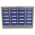 thumbnail image 1 of 20 Drawers Parts Tool Cabinet Hardware Storage Organizer with Partitions and Labels for Garage Warehouse Office, 1 of 11