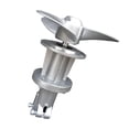 thumbnail image 4 of Tachiuwa Small Propeller Lightweight Aluminum Wear Resistant for Boat Outboard Engine 28 28 Tubes 7T, 4 of 6