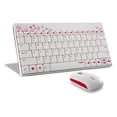 thumbnail image 1 of Rapoo 8000 Combo Clavier et Souris Sans Fil (Blanc), 1 of 3