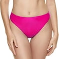 thumbnail image 1 of B91xZ Women High Waisted Bikini Bottom Tummy Control Bathing Swimsuit Bottoms Full Coverage Swim Bottoms,Hot Pink S, 1 of 4