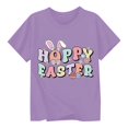 thumbnail image 1 of TZEWGL Cute Shirt For Infnat Cartoon Prints Short Sleeve Round Neck Blouse For Kids size 3-4T, 1 of 3