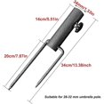 thumbnail image 3 of Parasol Ground Stake Peg Umbrella Beach Umbrella Sand Anchor Parasol Stake Iron Umbrella Stand Parasol Accessories Fixing, 3 of 5