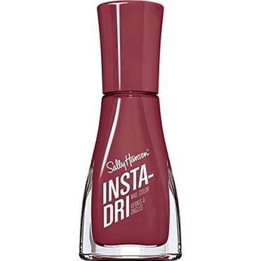 Sally Hansen Insta-Dri® Nail Polish, 3-in-1 Formula with Built-In Base and Top Coat, Dries in 60 Seconds Nail Polish Lacquer