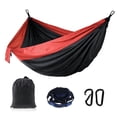 thumbnail image 1 of Hamac Double de Camping pour 2 Personnes Hamac Portable d'Extérieur pour la Randonnée, le Backpacking, les Voyages, la Cour Arrière, le Patio, 1 of 6