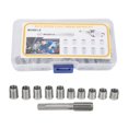 thumbnail image 1 of Ensemble d'Outils Essentiels M10 X 1 0 pour des Réparations Rapides Incluant Dix Écrous en Acier Inoxydable Plus un Robinet en Acier à Grande Vitesse Compatible, 1 of 8