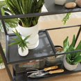 thumbnail image 2 of Sauder® Collection Boulevard Café étagère à pots de fleurs, Finition Black, 423677, 2 of 7