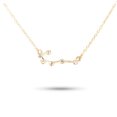 thumbnail image 1 of Ins Constellations Theme Friendship Necklace Rhinestone Comfortable Delicate with Display Card Pendant for Lover Festival Gifts Cancer gold, 1 of 6