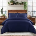 thumbnail image 1 of 500 TC 100% Egyptian Cotton Duvet Cover Zipper Closur Ultra Soft Durable and Fade Resistant Solid Pattern, 1 of 2