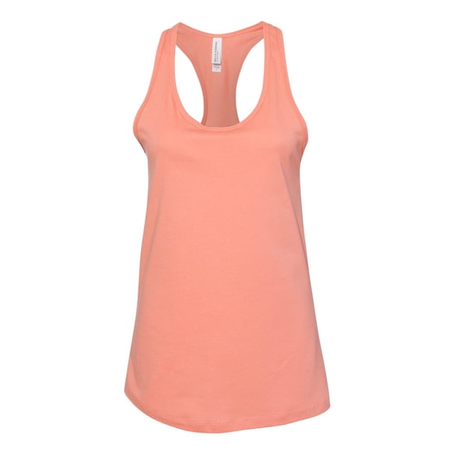 Bella Canvas 6008 Women`s Jersey Racerback Tank, XL, Sunset