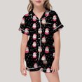 thumbnail image 2 of WEAIXIMIUNG Pajamas For Children Shirt And Pant Matching Set Sleepwear Set With Pockets For Christmas 2-3 Years, 2 of 4