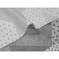 thumbnail image 5 of oneOone Velvet Light Gray Fabric Triangle Geometric Sewing Material Print Fabric By The Yard 58 Inch Wide, 5 of 5