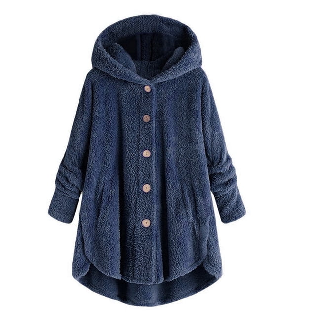 2025 Women Plus Size Knitted Cardigans for Women Button Tops Hooded Loose Animal Print Open Front Cardigan Wool Coat Winter Cardigan Plus Jacket