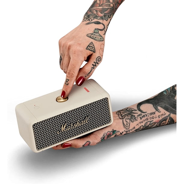 Marshall Emberton Portable Bluetooth Speaker, IPX7 Waterproof, 20+