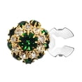 thumbnail image 2 of JJKBVCLO Rhinestone Button Covers Crystal Buttons For Clothing Detachable Shirt Button Clips Buttons Jewelry Button Snaps With Pliers For Dress Suit Tux Shirt Accessories 1pc, 2 of 3