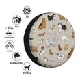 thumbnail image 4 of Lsque Dog Animal Pattern Tire Covers - Tough Tire Wheel Protector for Truck, SUV, Trailer, Camper, RV-15 inch, 4 of 6