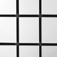 thumbnail image 3 of Benzara BM241116 Mirror with Metal Frame & Grid Design, Silver & Black, 3 of 5
