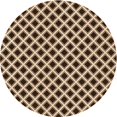 thumbnail image 1 of Ahgly Tapis d'Intérieur Lavable en Machine Carré Rouge Nuit, 3 Pieds Carré, 1 of 7