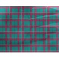 thumbnail image 4 of oneOone Georgette Viscose Fabric Madras Check Print Sewing Fabric BTY 42 Inch Wide, 4 of 4