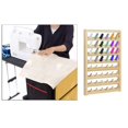 thumbnail image 4 of Support Mural pour Fil à Coudre, Organisateur de Broderie Artisanale, Support de Rack, 48 Bobines, 48 Bobines, 30.5x41.5x2cm, 4 of 10