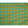 thumbnail image 4 of oneOone Tissu Polyester Lycra Tissu à Carreaux Vichy Imprimés au Mètre 56 Pouces de Large, 4 of 4