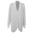 thumbnail image 4 of LOVZFMLL Cardigan for Women's Cardigan Color Coarse Knit Loose Oversized Knitwear, 4 of 6