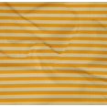 thumbnail image 4 of oneOone Cotton Poplin Twill Mustard Yellow Fabric Stripes Craft Projects Decor Fabric Printed By The Yard 56 Inch Wide, 4 of 4