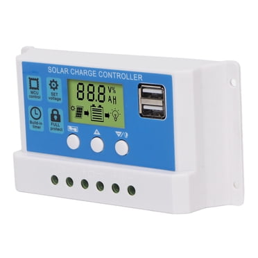 Solar Panel Charge Controller,PWM Solar Charge Controller Solar Panel Intelligent Regulator PWM Solar Charge Controller Regulator Solid Performance