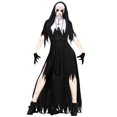 thumbnail image 1 of Women's Dreadful Nun Costume, 1 of 7